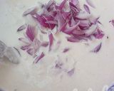 A picture of step 5 of Semolina sinasir with spinach soup.