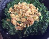 Foto del paso 6 de la receta Garbanzos con espinacas y huevo duro