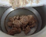 A picture of step 3 of B B Q Beef Rolls.