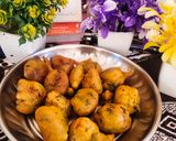 बेसन प्याज़ के पकोड़े (Besan pyaz ke pakode recipe in Hindi) रेसिपी चरण 5 फोटो
