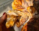 Hình bước làm 2 của món Bánh mì bông tuyết ❄ Star Cinnamon Bread 🌟