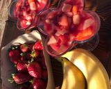 صورة لخطوة 4 من وصفة سلطة الفواكة على طريقتي 🍌🍓🍊🍎🍐