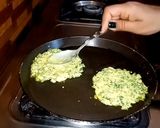 A picture of step 6 of Kaddu Ke Patte Ka Vada Orissa style.