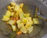 Foto langkah ke 5 dari resep Lodeh Udang Labu Tempe bosok.