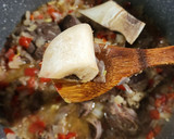 Foto del paso 3 de la receta: 🥩🥔Pastel de papa y calabaza con relleno de osobuco desmechado 🥔 Económico y rendidor🥔🥩