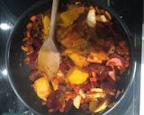 A picture of step 4 of Mango and coconut curry (vegan).