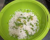 A picture of step 1 of Kanda, Batata Poha with Aloo Bhujia Sev.
