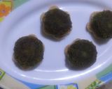 A picture of step 5 of Spinach chana tikki mini burger.