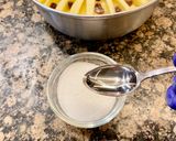 Foto del paso 9 de la receta Pastel de manzana con crema de albaricoque (Apple pie with apricot cream)