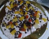 A picture of step 2 of Chocolate glaze cake.