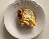 Pas rețetă Quiche cu brânză de capră și dovlecei 3 fotografie