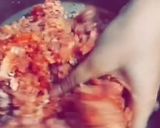 A picture of step 2 of Behari dum keema❤️.