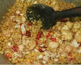 A picture of step 2 of Chicken shami kabab.