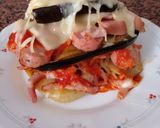 Foto del paso 3 de la receta Lasaña de berenjenas y salchichas