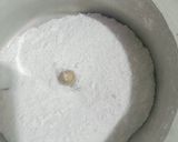 A picture of step 3 of Semolina Halwa.