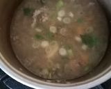 Foto langkah ke 6 dari resep MPASI : sup daging sapi kacang merah (7 bln).