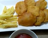 A picture of step 4 of Aalu k Pakorhay #Cookpadapp #Iftar_Contest #CookingSpecial.