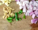 A picture of step 3 of Spiny Gourd / Kakrol Bhorta.