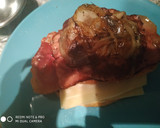 Foto del paso 4 de la receta: Hamburguesa doble con jamón serrano, queso y beicon