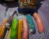 Foto langkah ke 7 dari resep Kuping Gajah Rainbow.