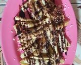 Foto langkah ke 9 dari resep Pisang Goroho Cokelat Keju.