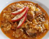 Foto del paso 8 de la receta: Arroz caldoso de costillas de cerdo y manzana