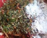 A picture of step 1 of Kachalo ke pakora (Panjabi style pakorey).