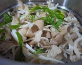 Hình bước làm 1 của món Nấm bào ngư trộn muối tiêu