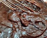 A picture of step 5 of Banana peanutbutter brownie.