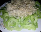 Hình bước làm 4 của món Mướp đắng chà bông