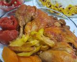 عکس مرحله 1 از دستور خورشت مرغ با سس عالی