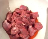 Foto del passaggio 1 della ricetta Agnello con avocado e Aperol