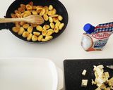 Une image de l'étape 3 de Gnocchis gorgonzola & noix.