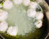 Hình bước làm 2 của món Canh Cải Thảo Nấu Mọc