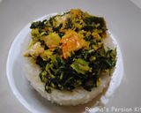 A picture of step 18 of Persian sour herbs stew (Torshi tareh).