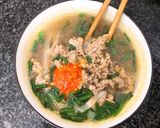 A picture of step 3 of Quick Beef Pho with Chicken Broth for Breakfast.