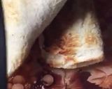 A picture of step 4 of Sandwich in toaster.
