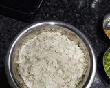 A picture of step 1 of Poha premix.
