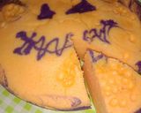 รูปขั้นตอนการทำที่ 12 ของ ชิฟฟ่อนเค้กไข่ฮัลโลวีน (Halloween Chiffon Cake in Rice Cooker)