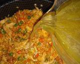 Foto del paso 4 de la receta: Arroz con pollo y ensalada rápida