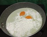 Foto langkah ke 1 dari resep Pudding Susu Matcha.