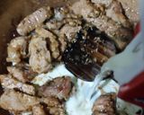 Foto del paso 3 de la receta: Penne Rigatti con lomo de cerdo en salsa blanca