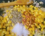 A picture of step 4 of Corn and Spinach Toast.