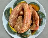 南瓜排骨/電鍋料理的食譜步驟3照片