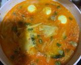 Foto langkah ke 3 dari resep Sayur Ketupat Pepaya Muda.