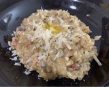 รูปขั้นตอนการทำที่ 7 ของ Mushroom&Bacon Risotto