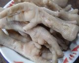 Foto langkah ke 1 dari resep Ceker Mercon Pedas Manis.