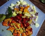 Foto langkah ke 2 dari resep Bothok Udang Tahu Tempe Kemangi.