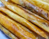 Foto langkah ke 3 dari resep Pisang Susu Selimut Kulit Lumpia.