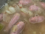 Salchichas al vino